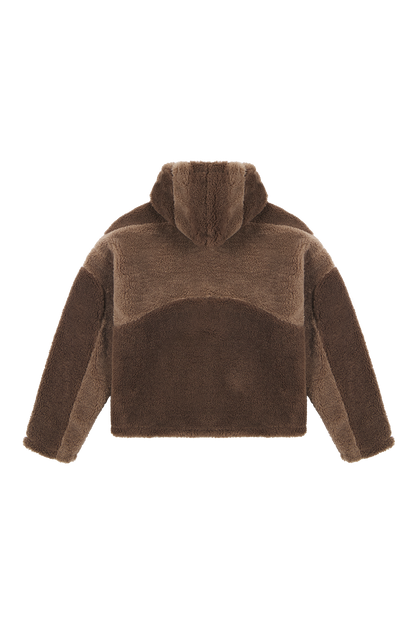 Mud Brown Fleece Jacket