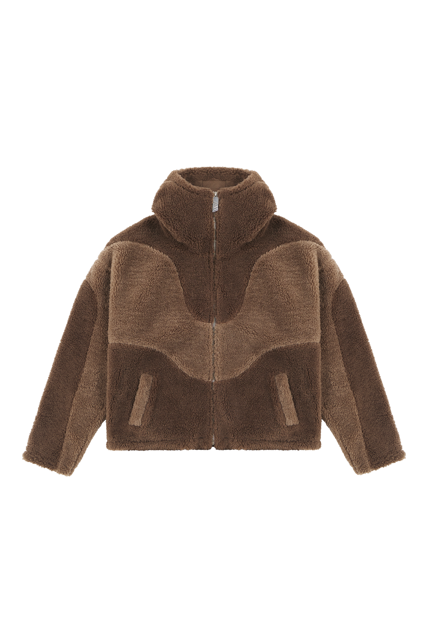 Mud Brown Fleece Jacket