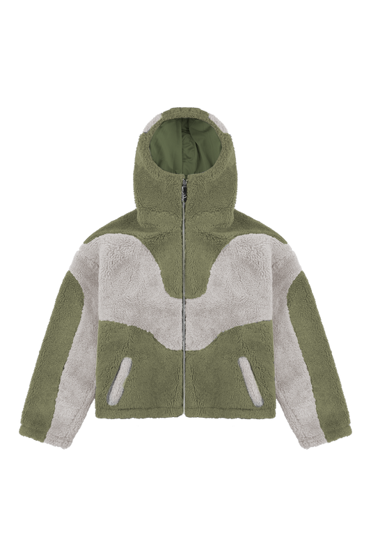 Olive Fleece Jacket 2.0