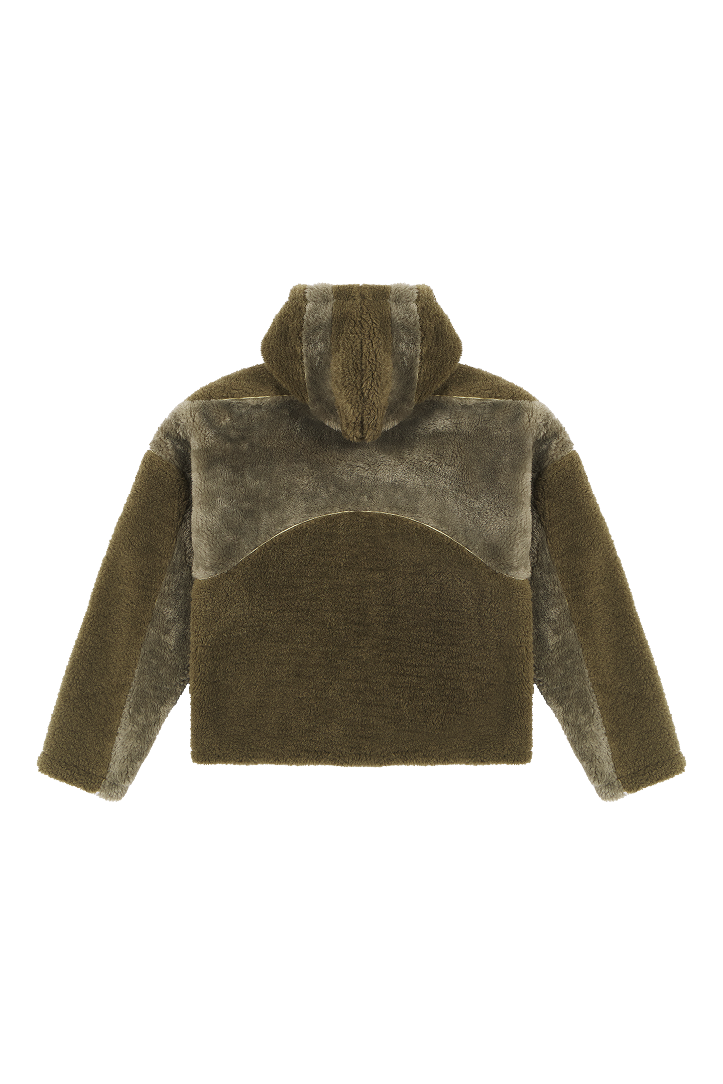 Burnt Olive Fleece Jacket