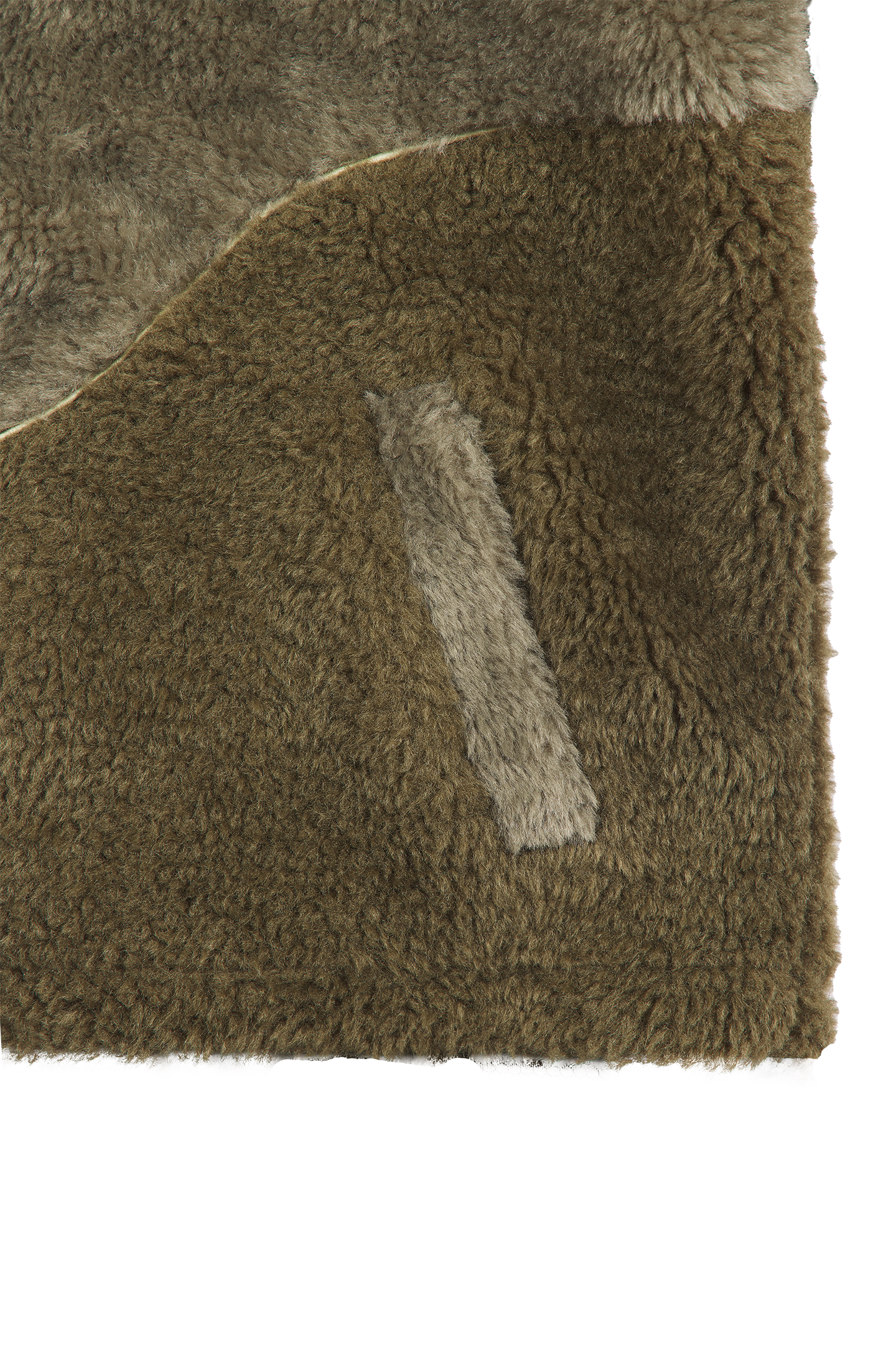 Burnt Olive Fleece Jacket