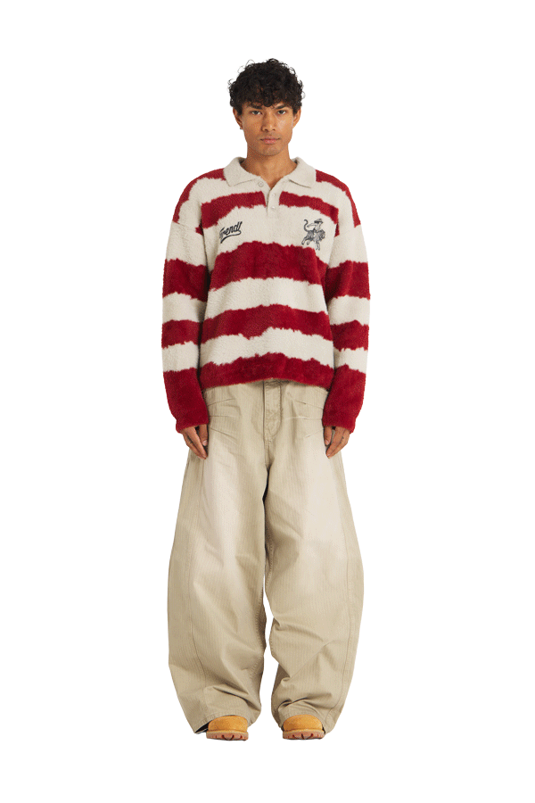 Fuzzy Polo Red