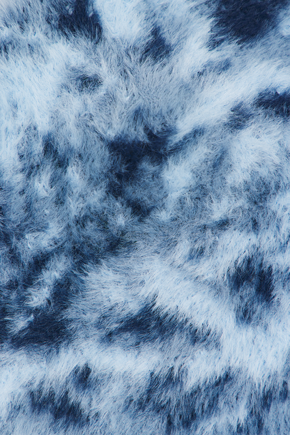 Fuzzy Beanie Blue