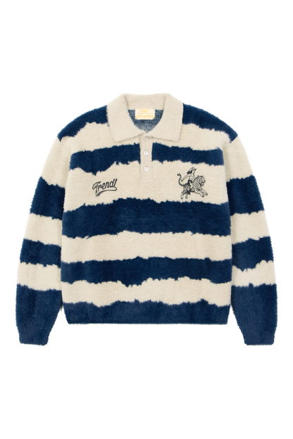 Fuzzy Polo Blue