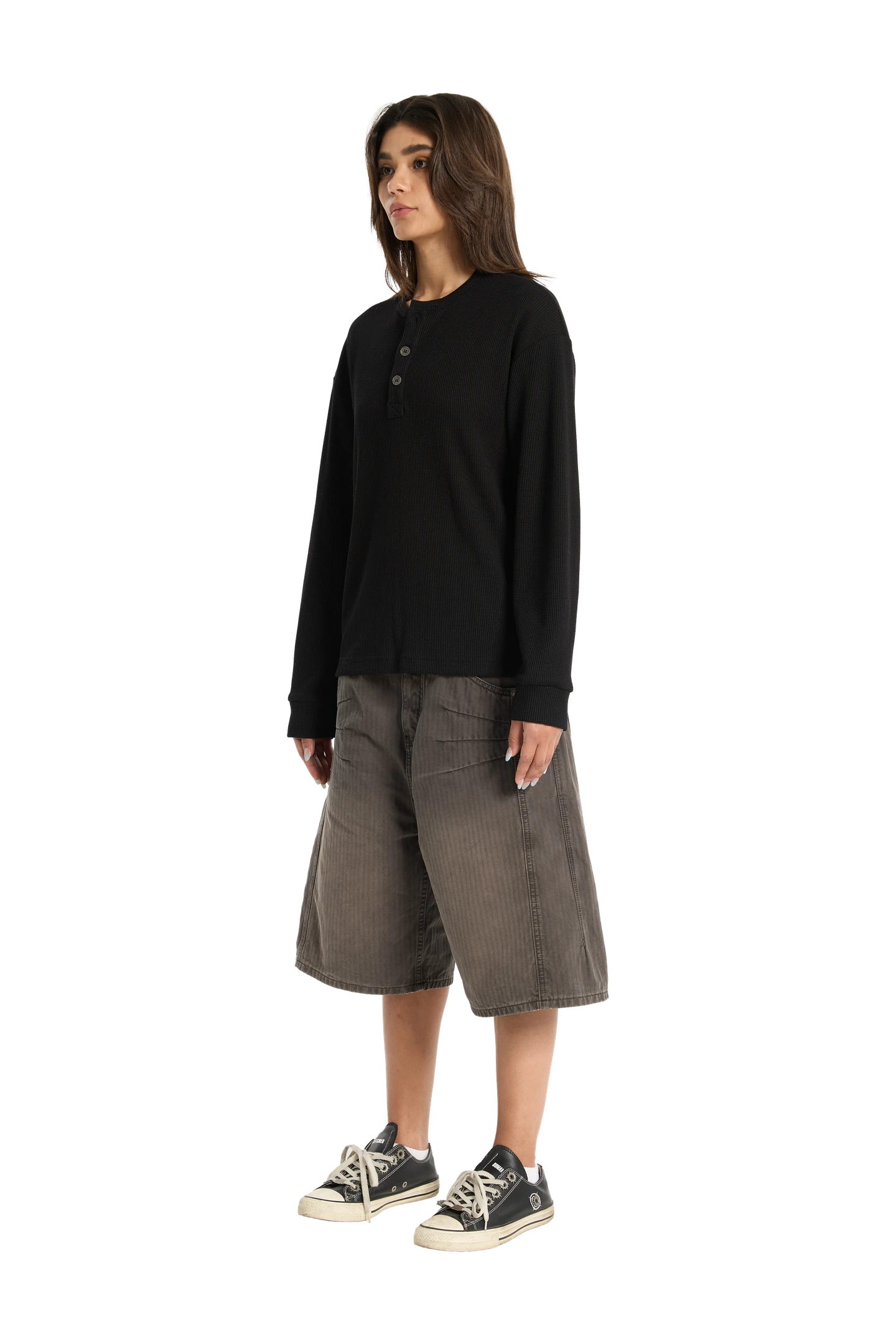 Henley Shirt Black