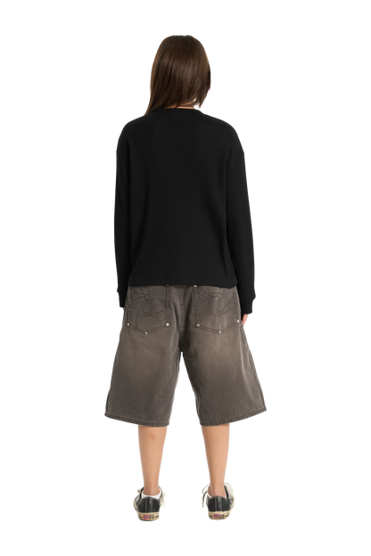 Henley Shirt Black