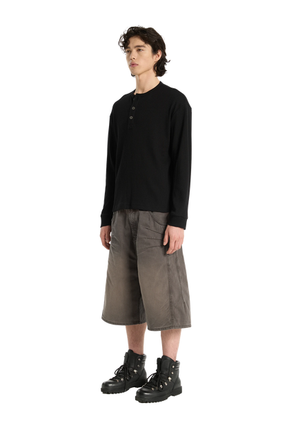 Henley Shirt Black