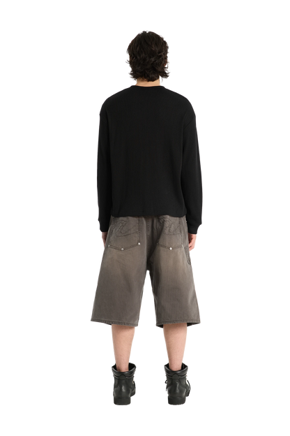 Henley Shirt Black