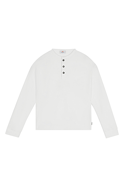 Henley Shirt White