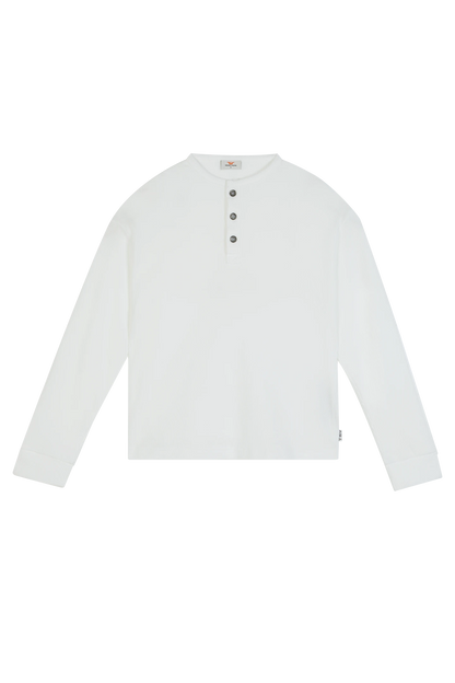 Henley Shirt White