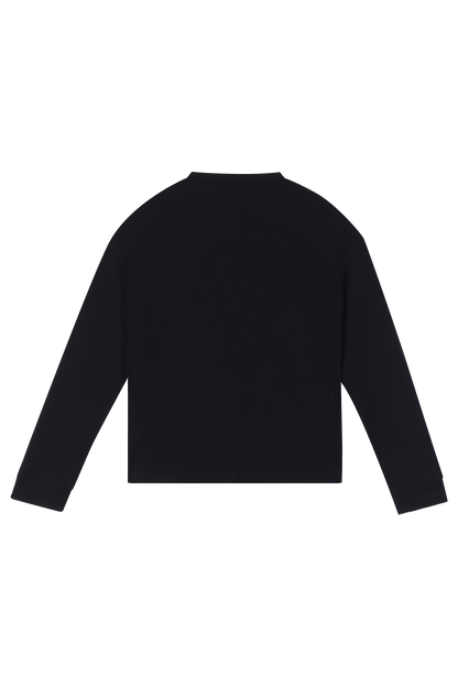Henley Shirt Black
