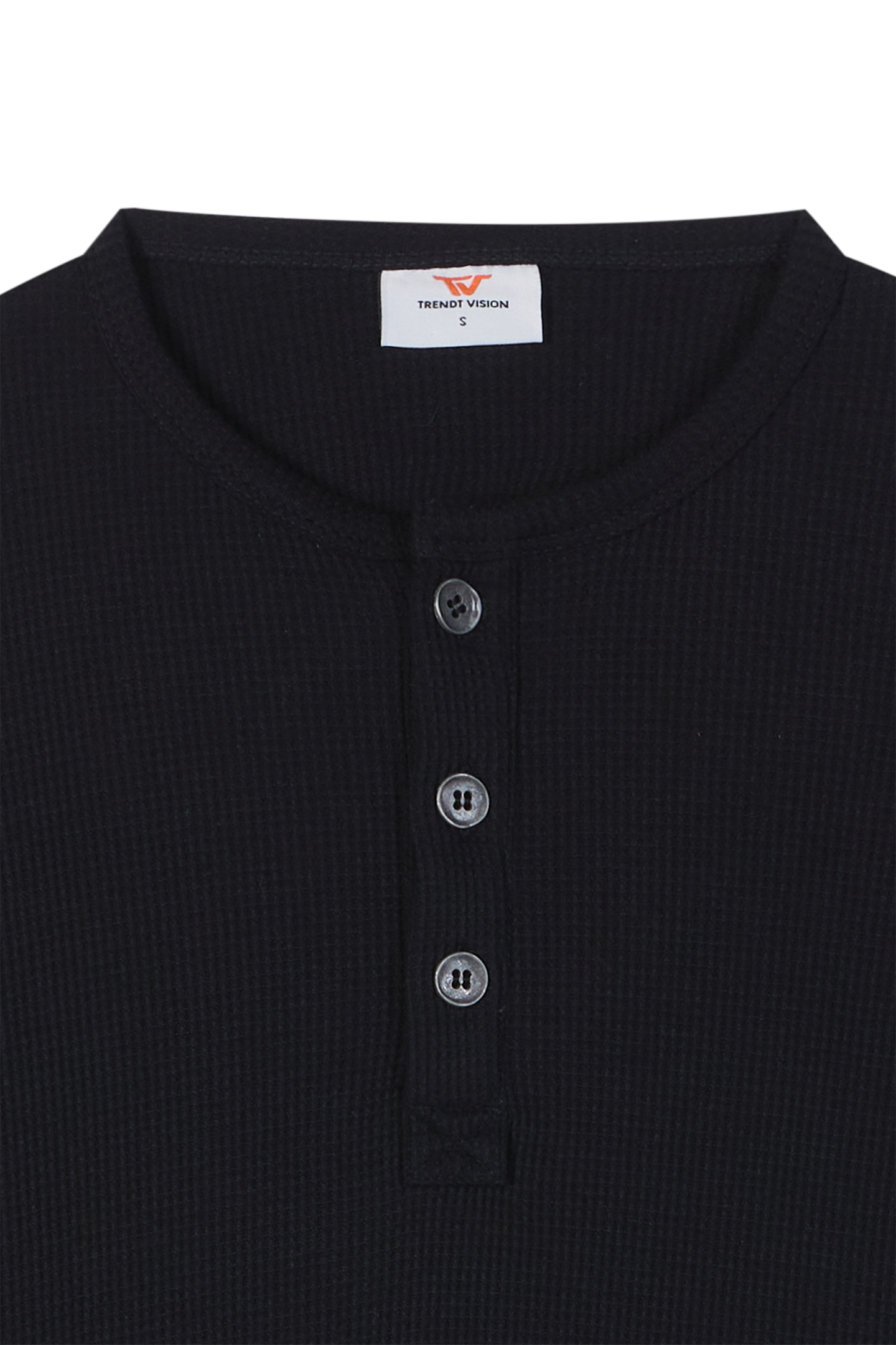 Henley Shirt Black