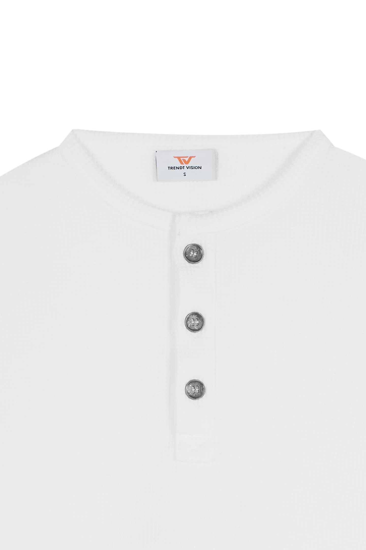 Henley Shirt White
