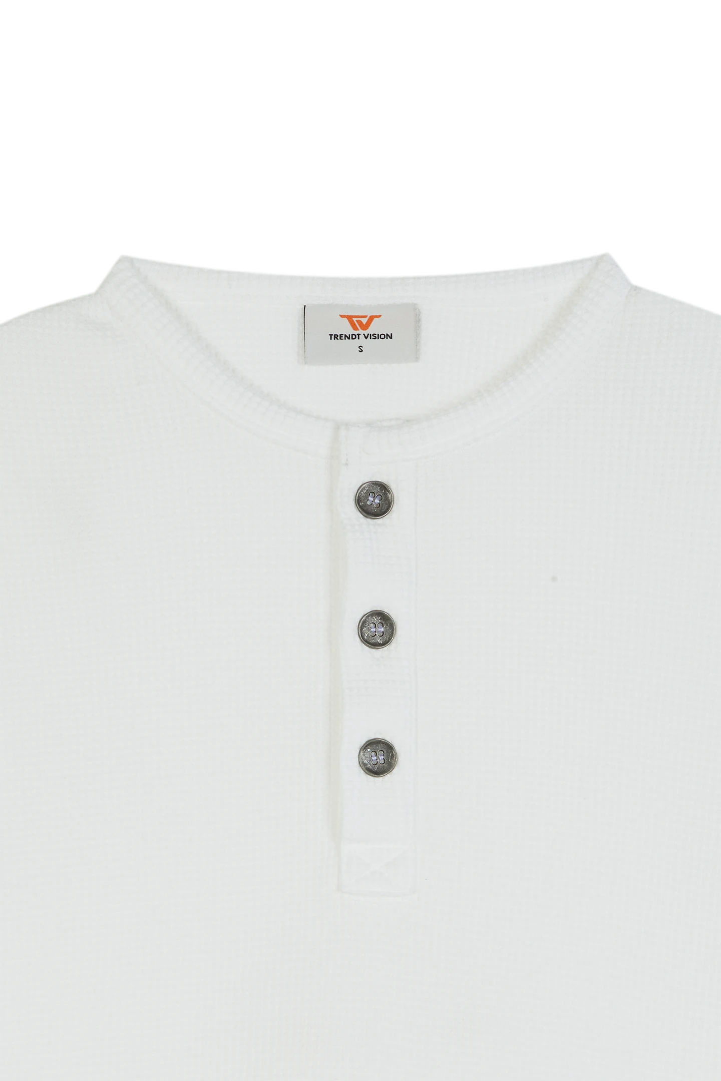 Henley Shirt White