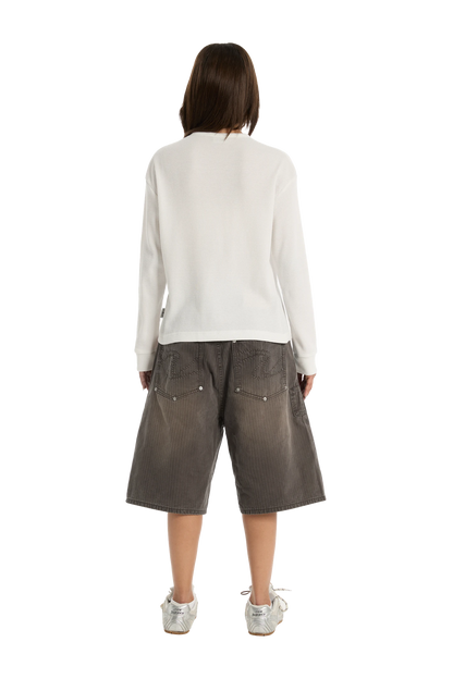 Henley Shirt White