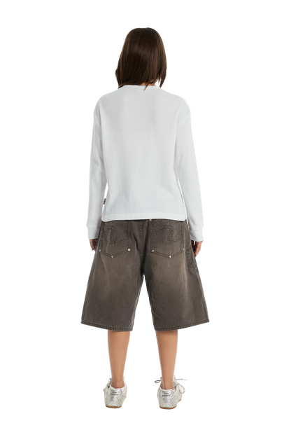 Henley Shirt White