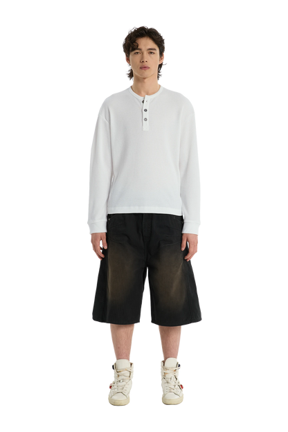 Henley Shirt White