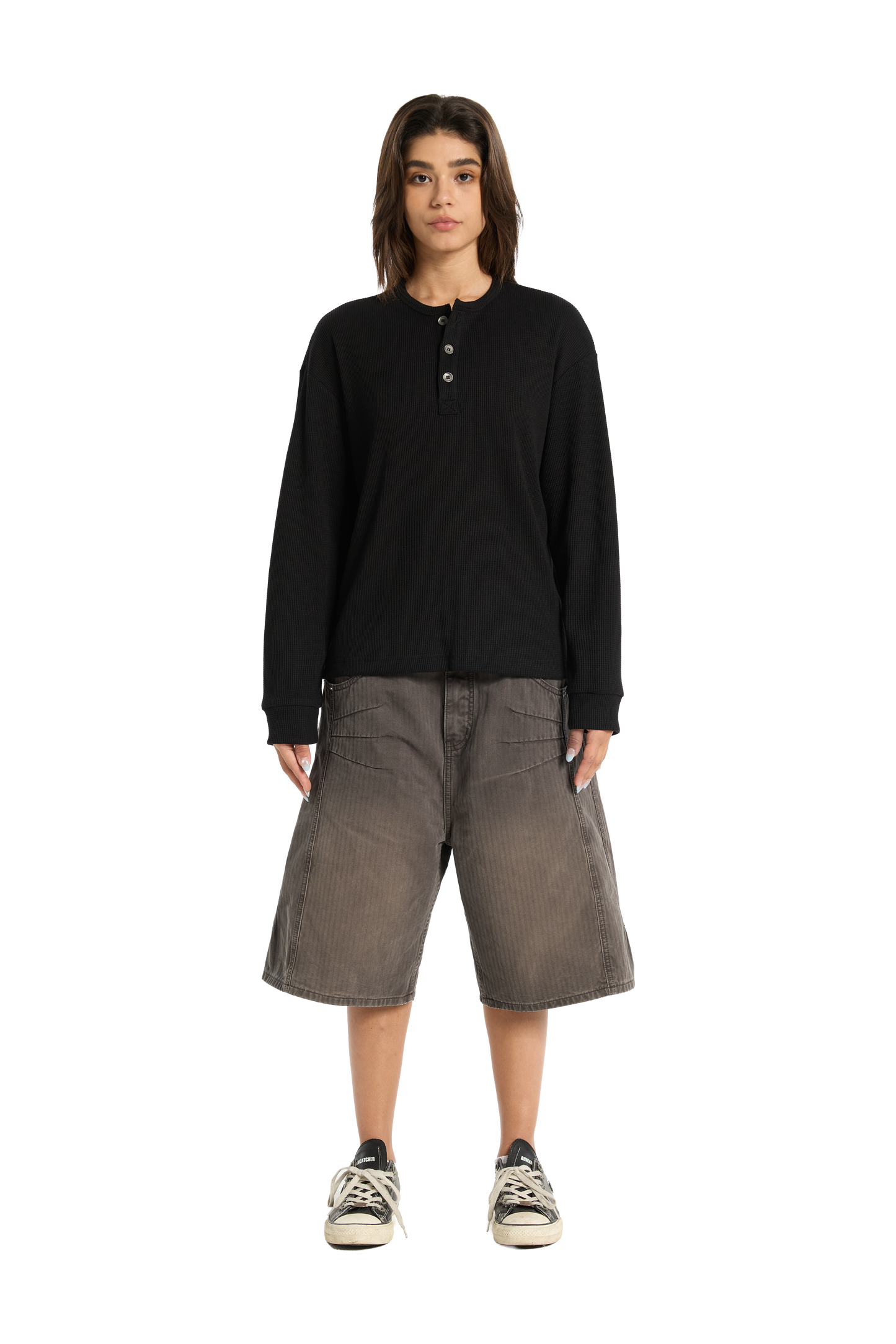 Henley Shirt Black