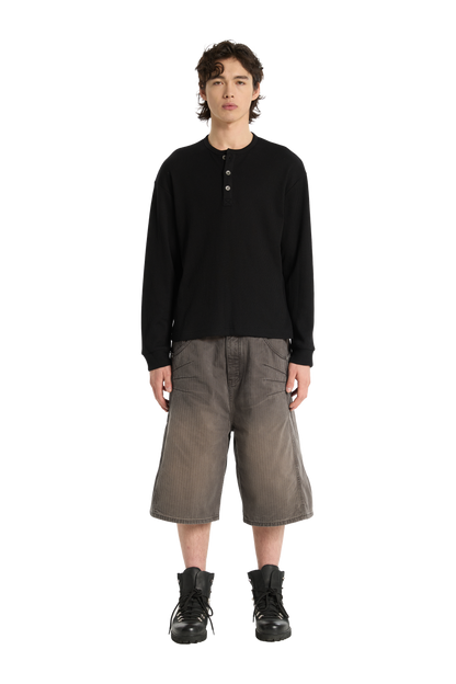 Henley Shirt Black