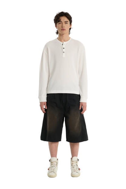 Henley Shirt White