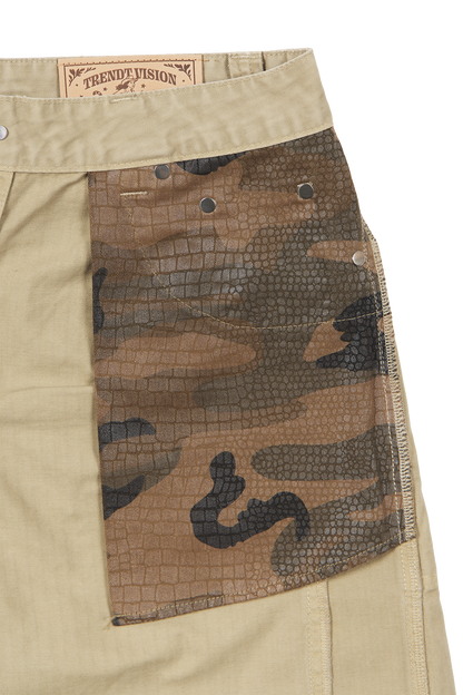 Herringbone Pants Beige PREORDER