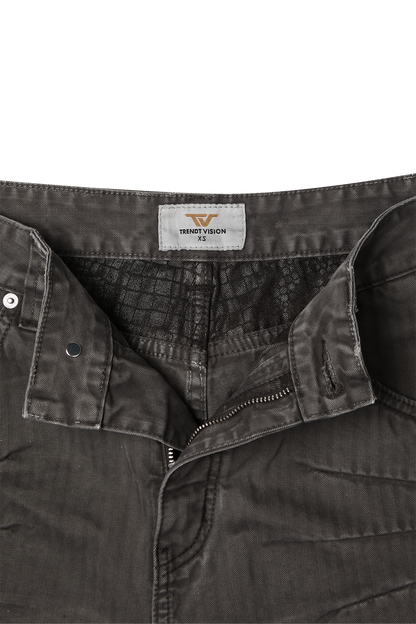 Herringbone Shorts Brown