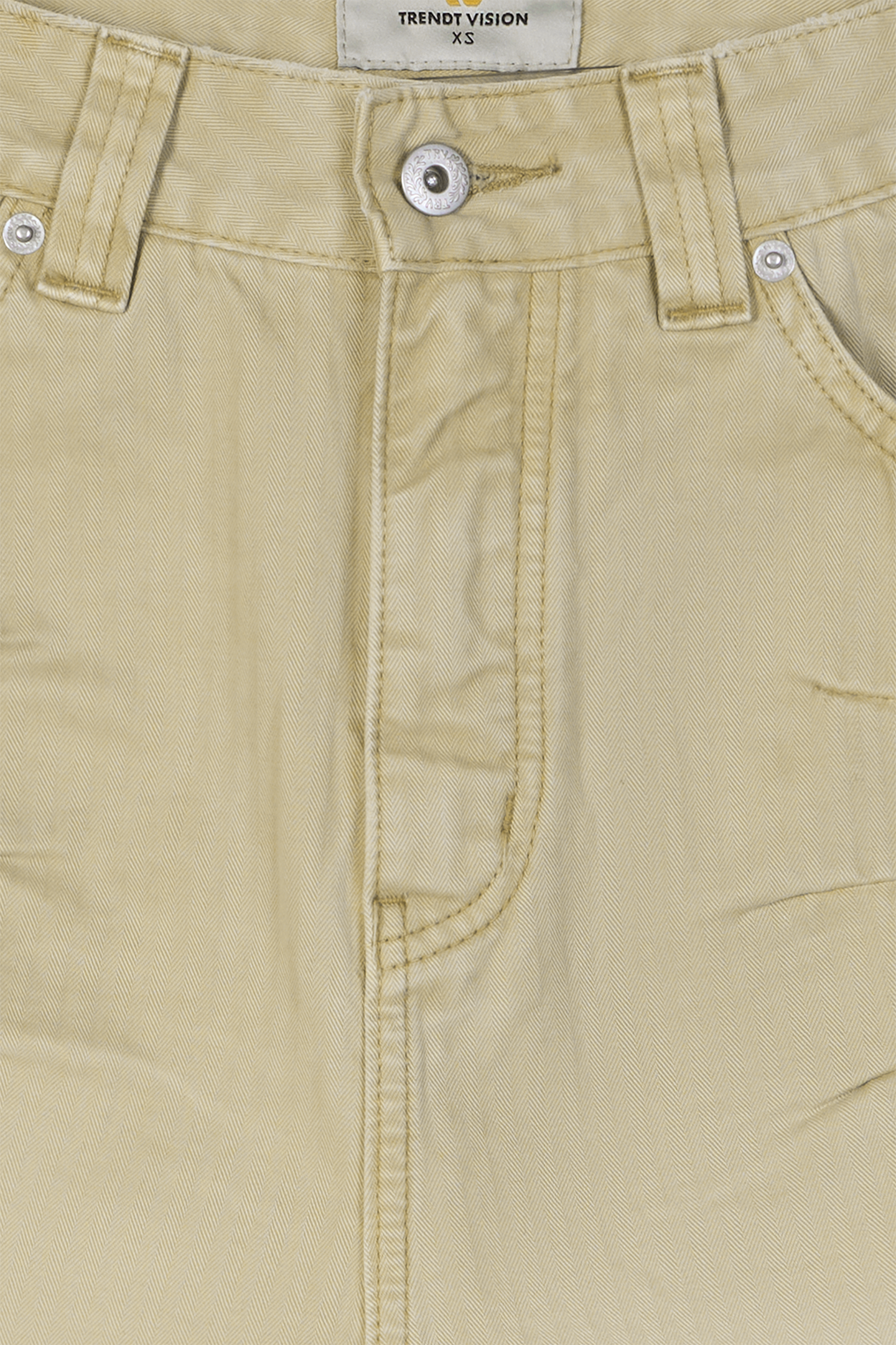 Herringbone Shorts Beige