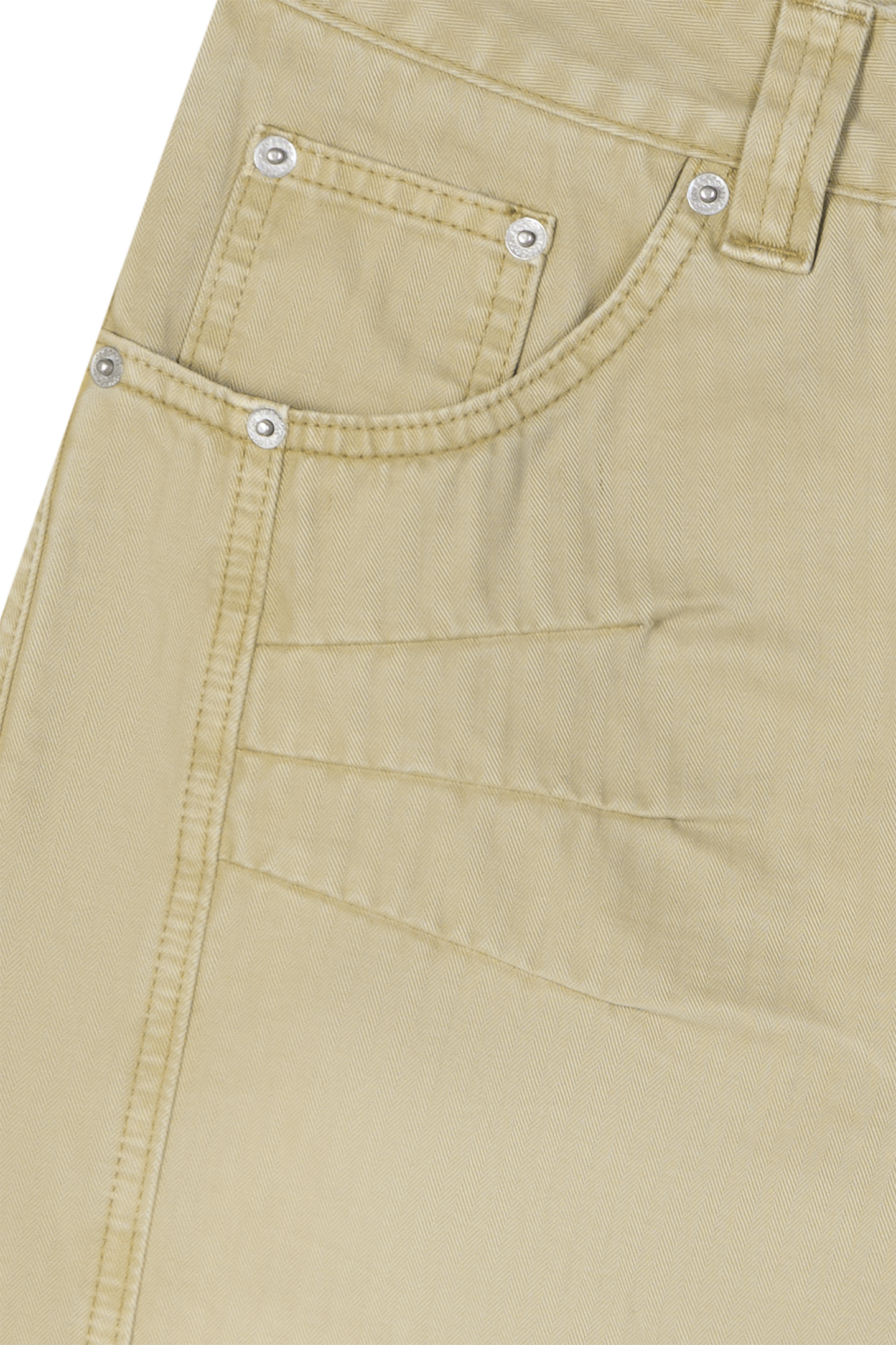 Herringbone Shorts Beige