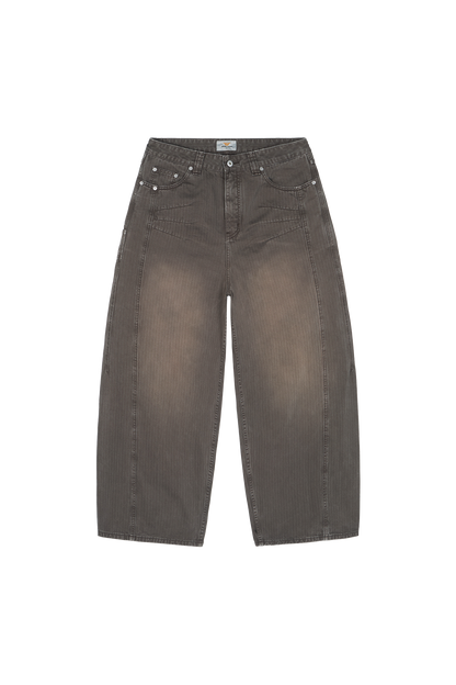 Herringbone Pants Brown