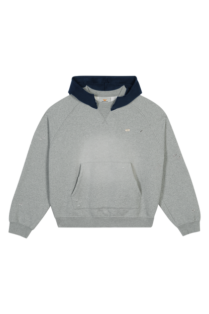 Hooded Crewneck Grey
