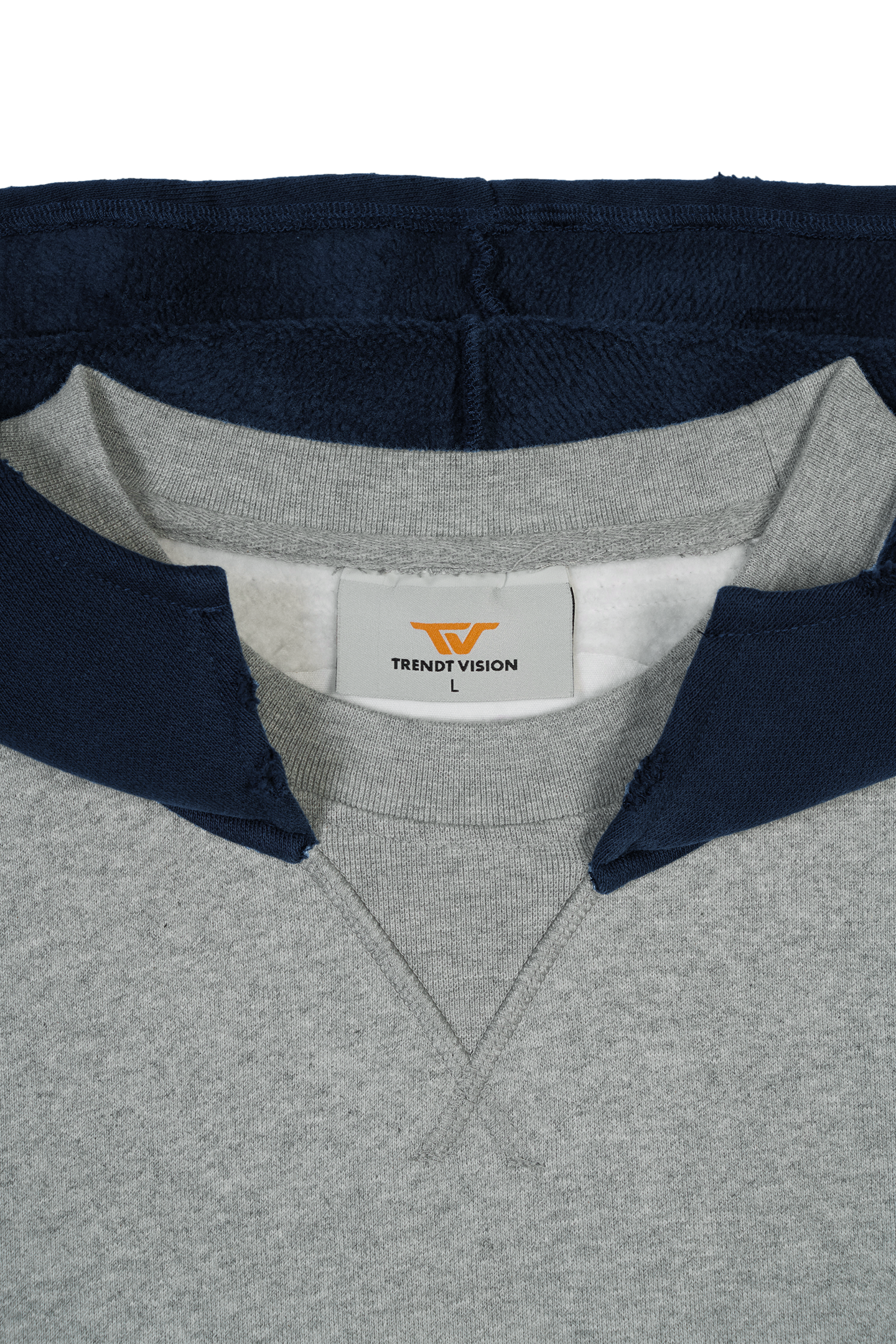 Hooded Crewneck Grey