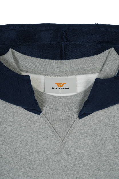 Hooded Crewneck Grey