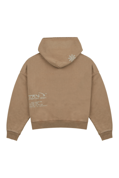 Brown "Eruption" Hoodie