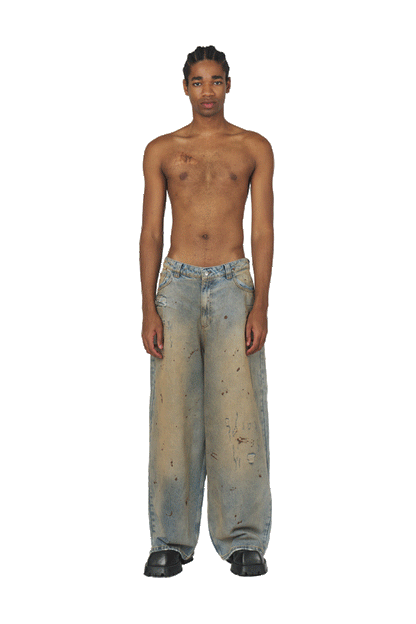 Construction Denim Jeans