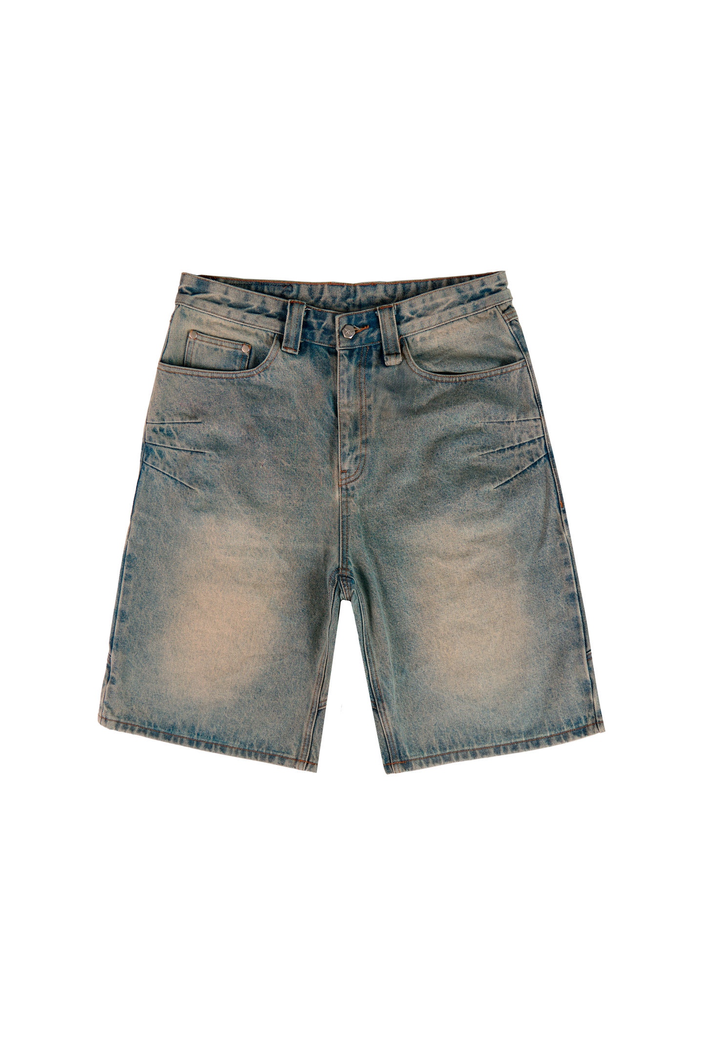 Yellow Blue Jorts