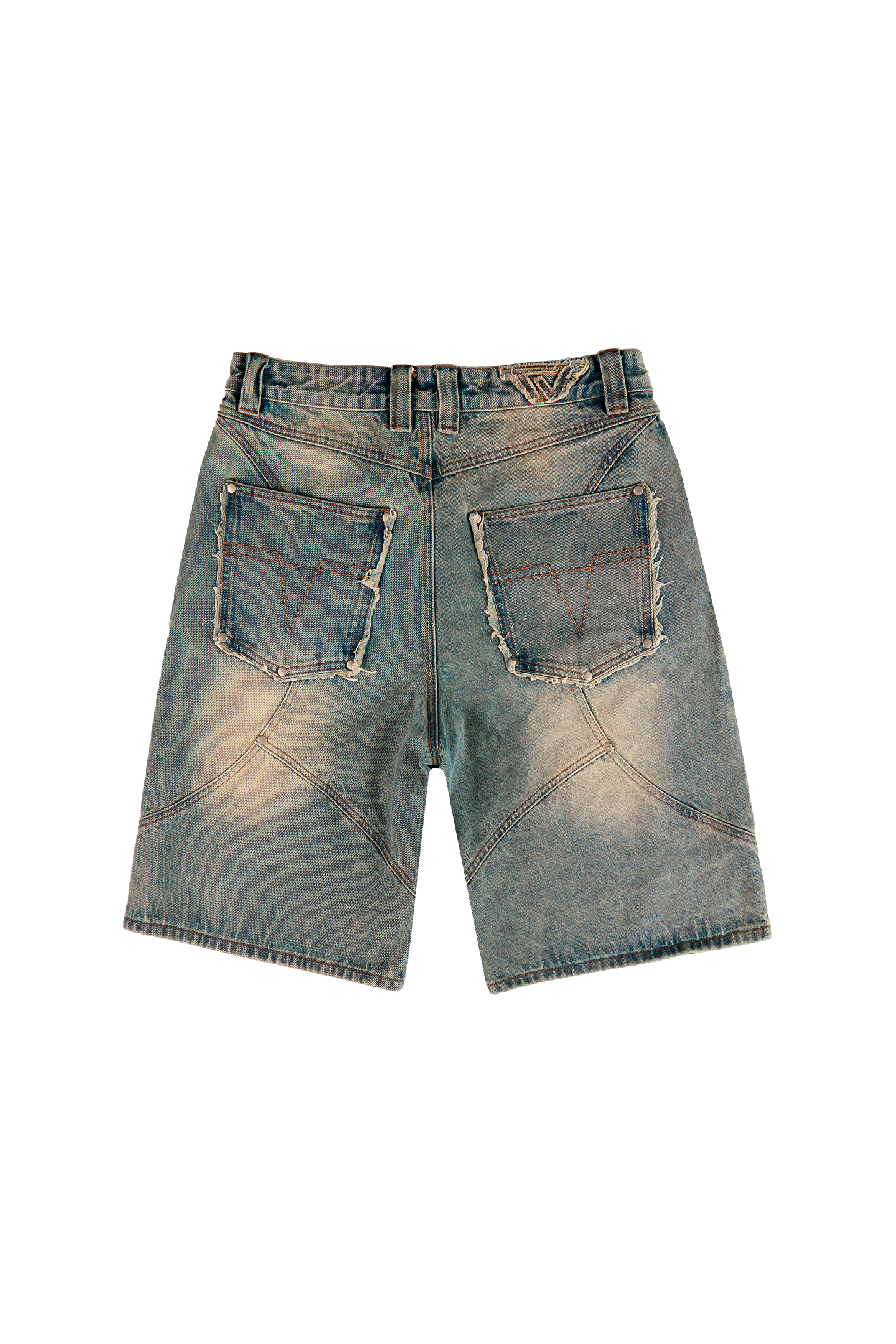 Yellow Blue Jorts