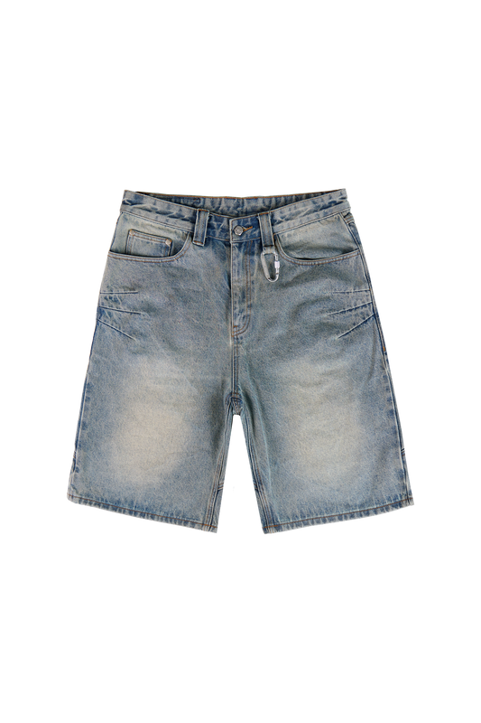After Life Blue Jorts