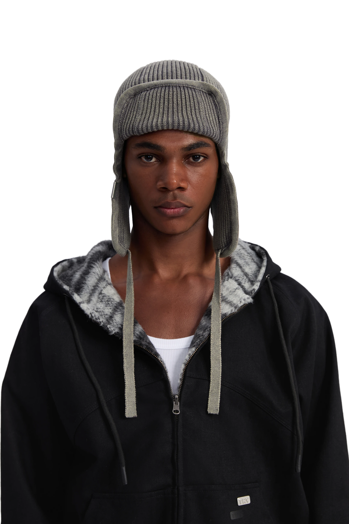 Knit Aviator Hat