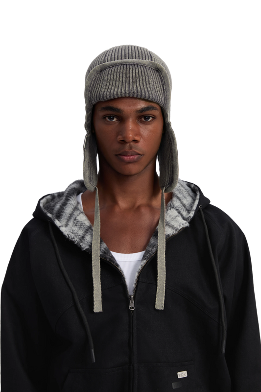 Knit Aviator Hat