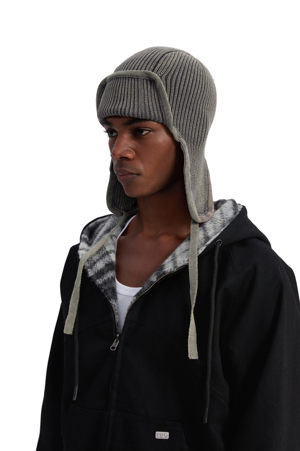 Knit Aviator Hat