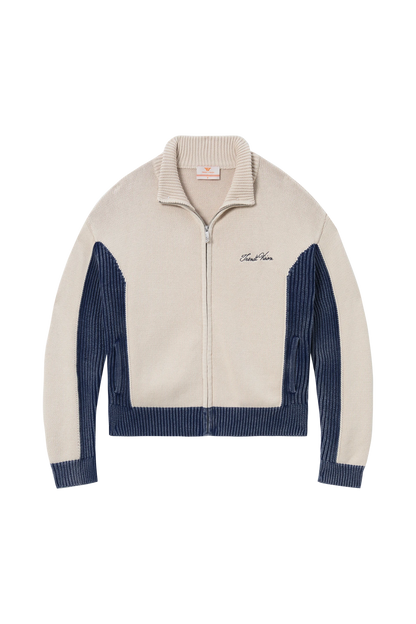 Knit Jacket Navy