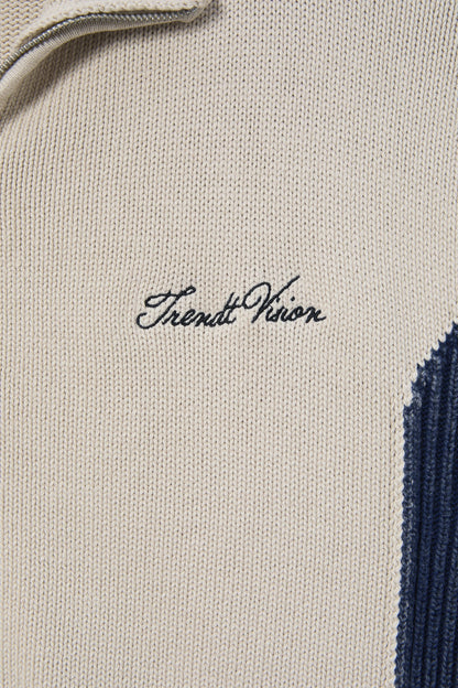 Knit Jacket Navy