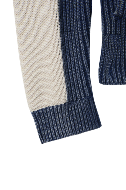 Knit Jacket Navy