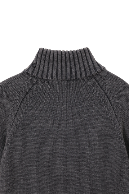 Washed Knit Jacket