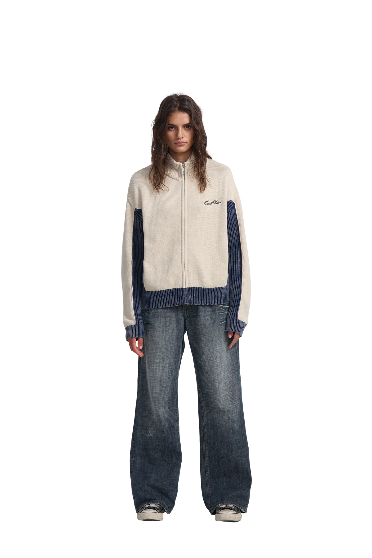 Knit Jacket Navy