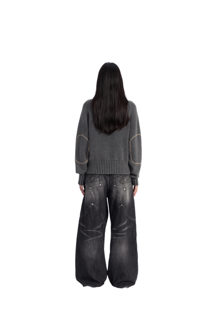 Washed Knit Jacket