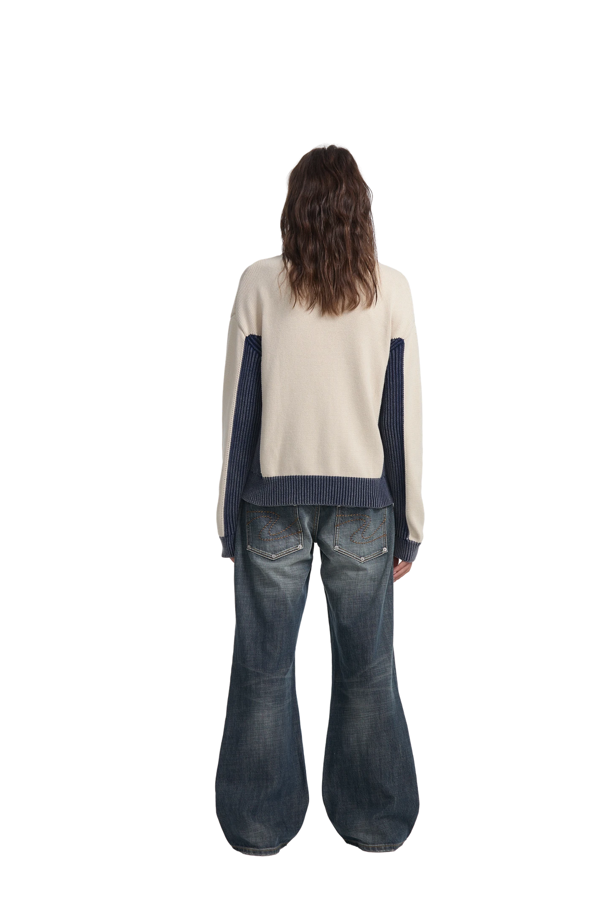 Knit Jacket Navy