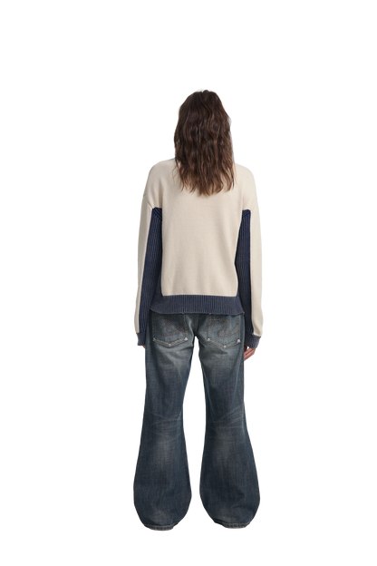 Knit Jacket Navy