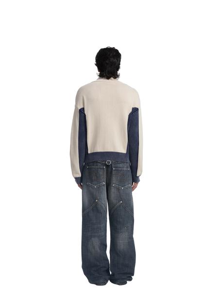 Knit Jacket Navy