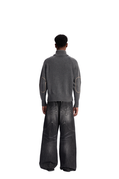 Washed Knit Jacket